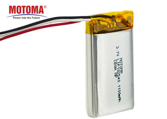 Batterien 1100mah 3.7V Motoma, LED-Licht-Lithium-Batterie mit PCM und Verbindungsstück