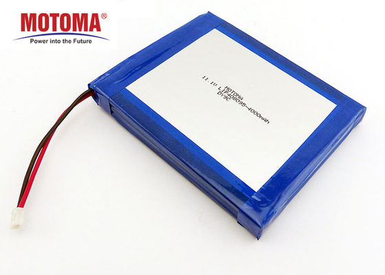 Ultra schroffe Tablet-Lithium-Batterie, flache Lithium-Polymer-Batterie 3.7V 4000mAh