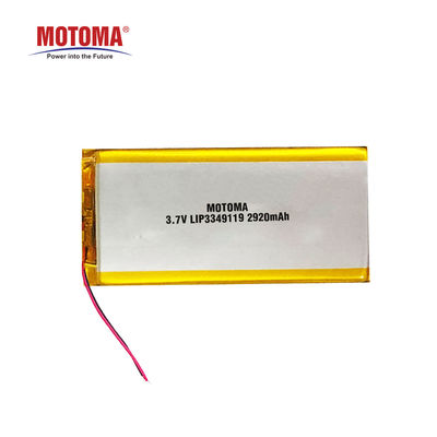 3,7 Volt-Lithium Ion Rechargeable Battery 2920mah mit niedriger Selbstentladung