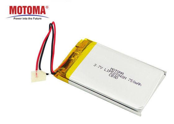 Elektronische Hochenergie-Dichte Spielwaren-Lithium-Ion Batterys 3,7 V 750mah