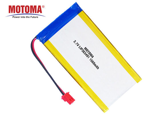 Lithium-tiefe Zyklus-Batterie 3.7V 1560mAh, UL-Lithium Ion Battery For Iot