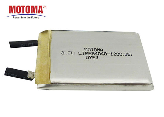 Lithium-Ion Battery Rechargeable With PWB und NTC PTC 3.7V 1200mAh